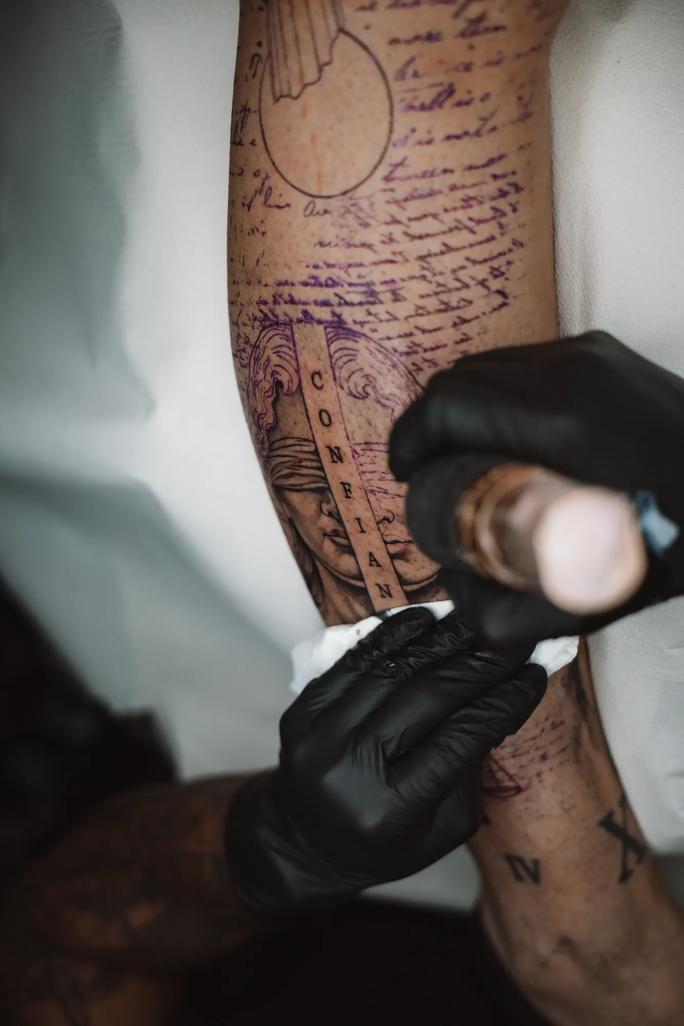 Tatuaje · El proceso