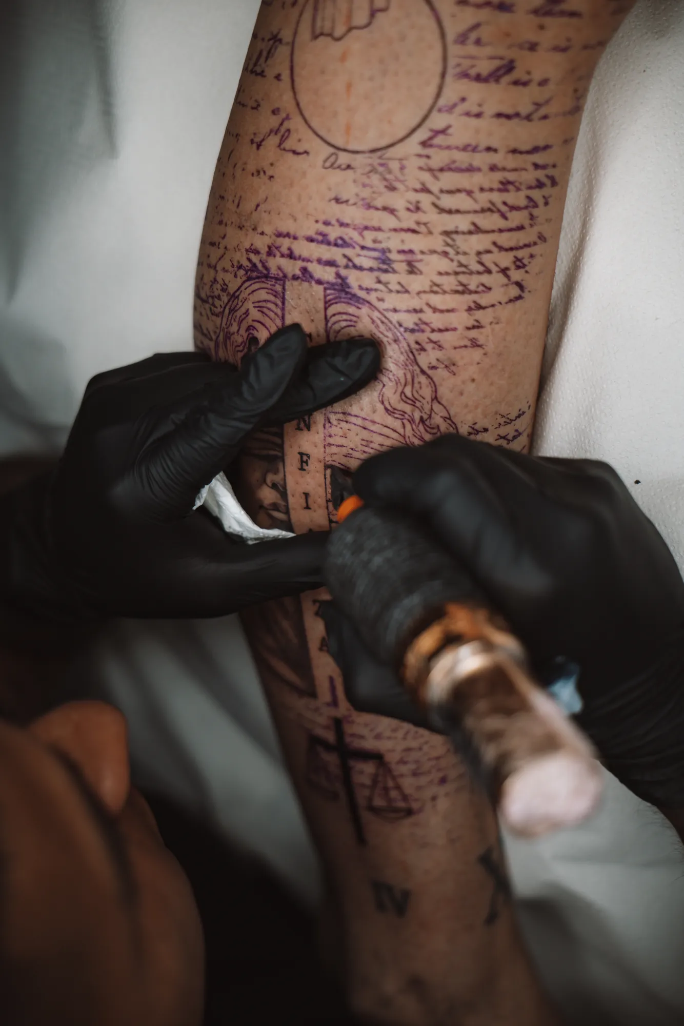 Tatuaje · El proceso