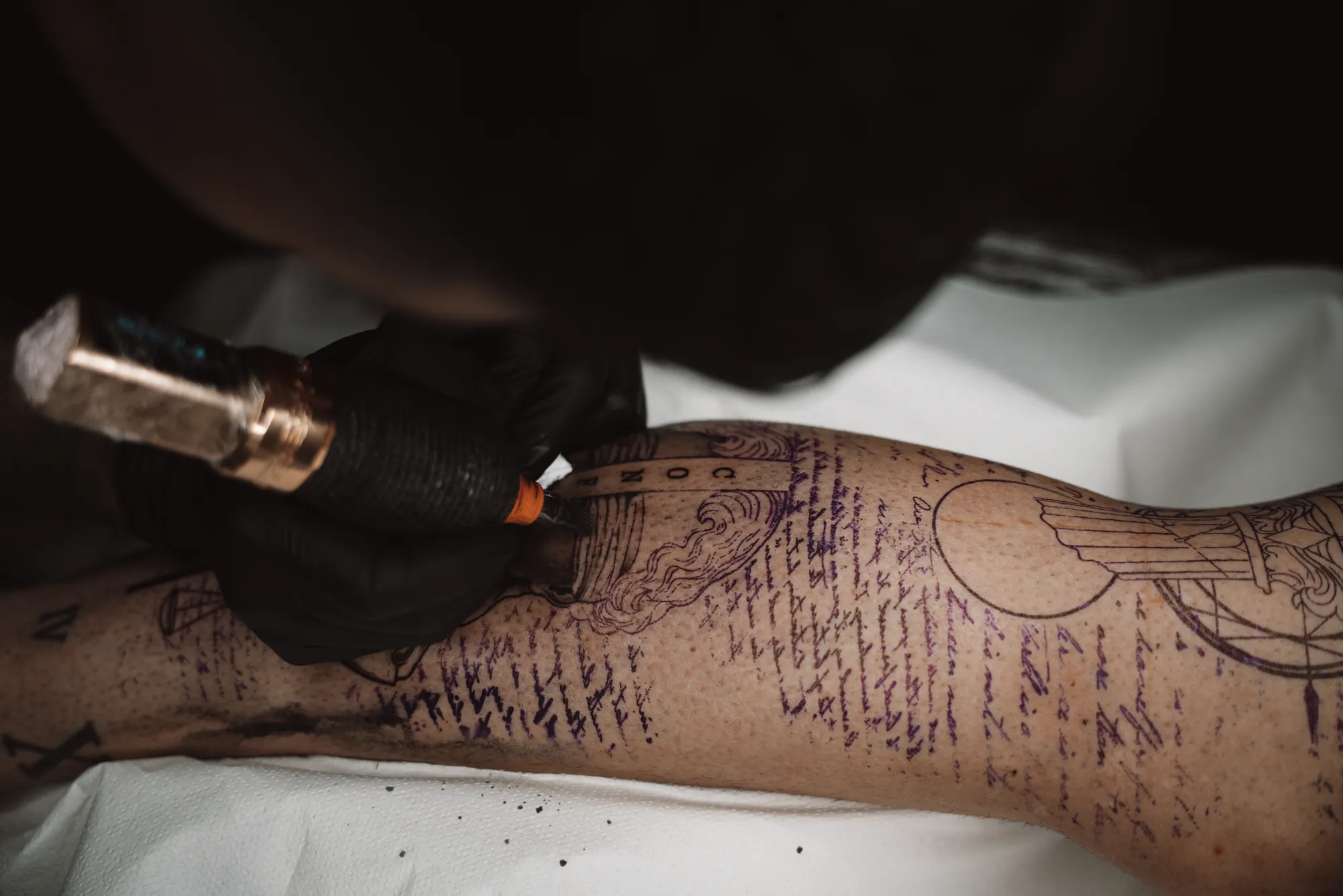 Tatuaje · El proceso